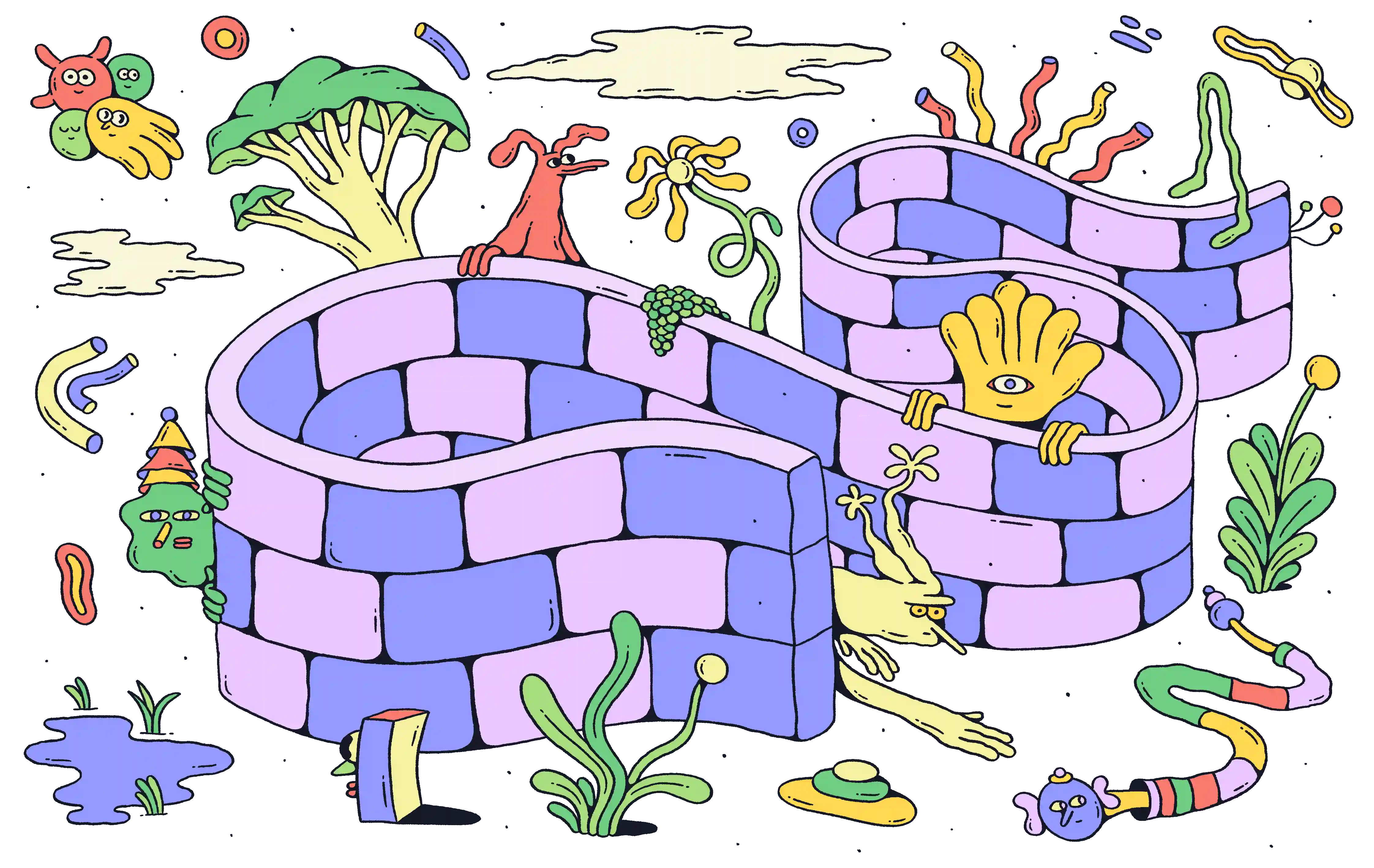 Walled Garden illustration
